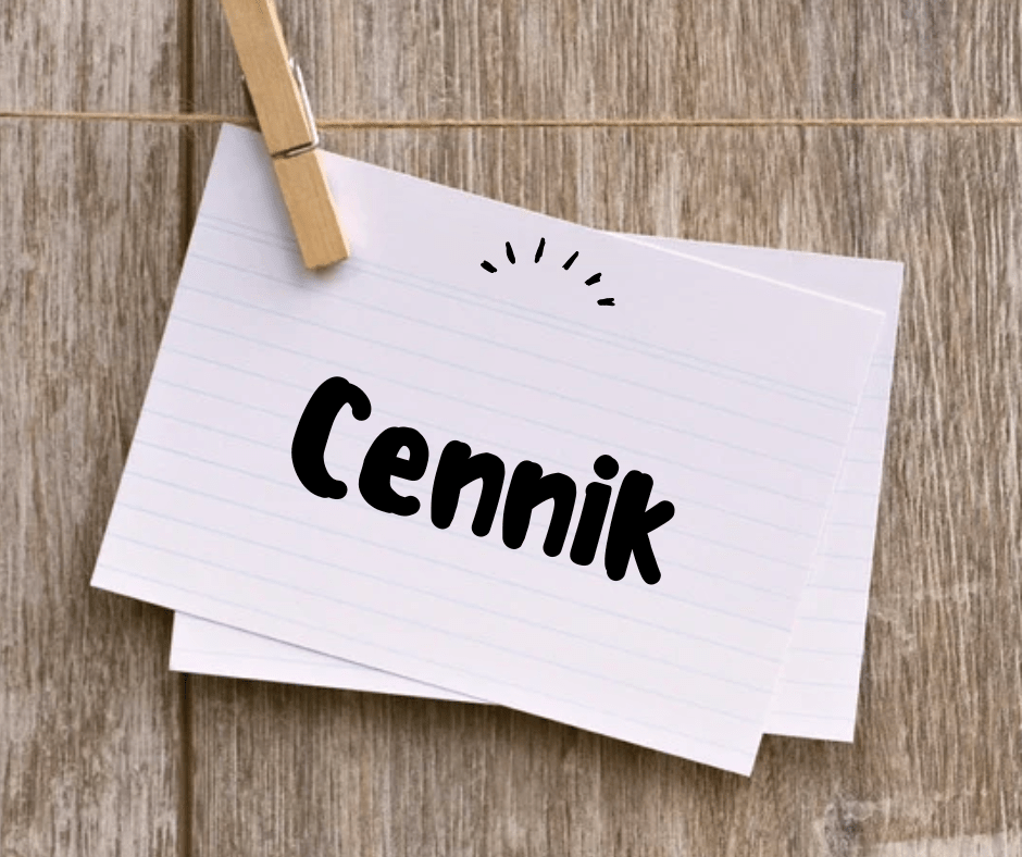 Cennik od 01.12.2025